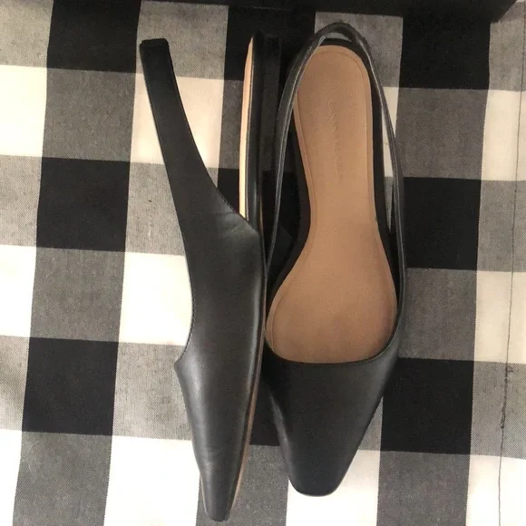 Banana Republic Black Flats - Picture 4 of 13